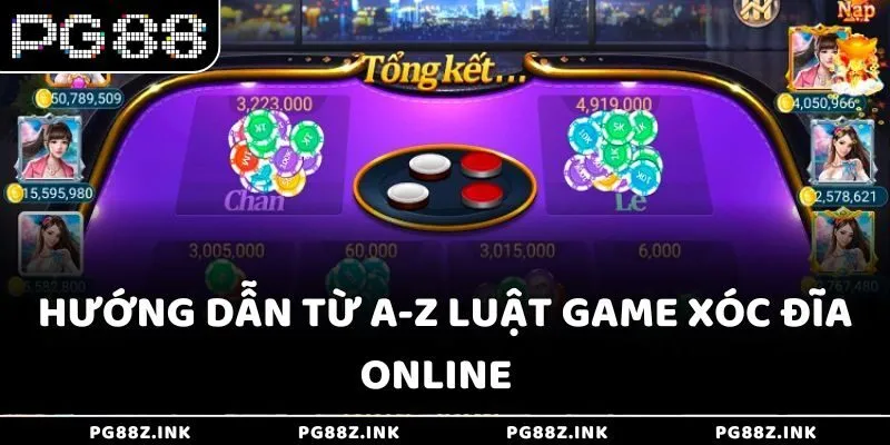 Hướng dẫn từ A-Z luật game Xóc Đĩa online tại PG88