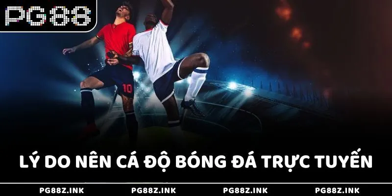 Lý do nên cá độ bóng đá trực tuyến tại PG88